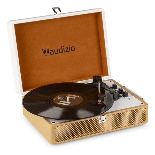 Audizio RP119 (102.058) Giradischi valigetta bianca casse 10w wireless-bluetooth