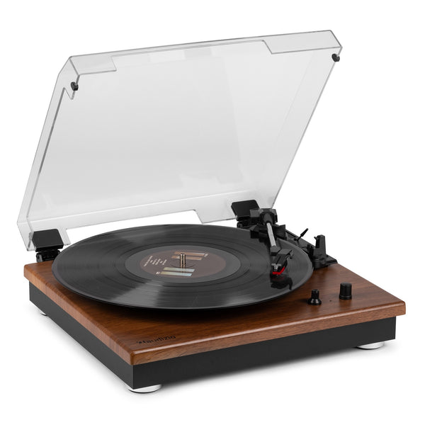 Audizio RP112L (102.158) Giradischi base legno massello casse da 10w e bluetooth