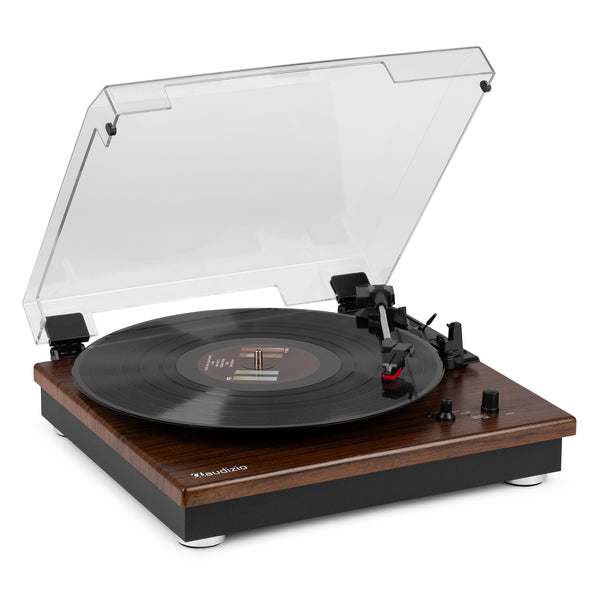 Audizio RP112D (102.160) Giradischi base legno massello casse da 10w e bluetooth