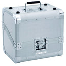 Reloop 80 RECORD CASE SILVER Valigia Pro x trasporto 80 vinili 2compart.separati - GlobalNet Shop