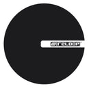 Reloop Slipmat Logo Black Feltro antistatico per giradischi Nero con Logo Bianco