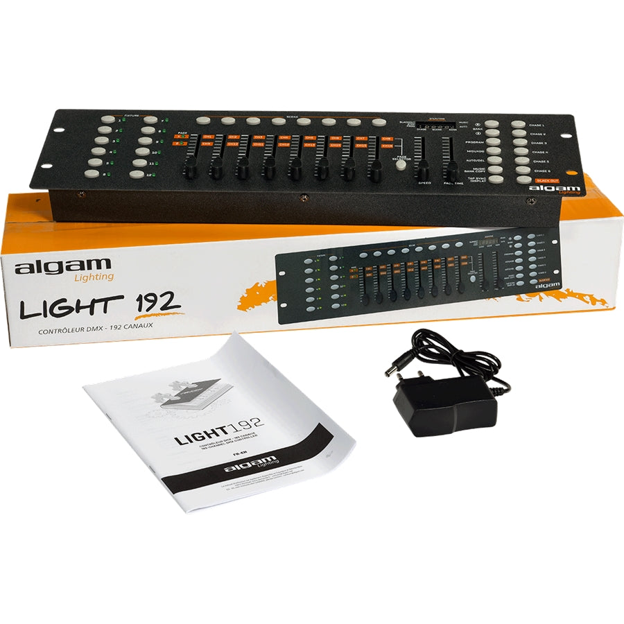 Algam Lighting LIGHT 192 Console Controller DMX x Luci laser e macchine ...