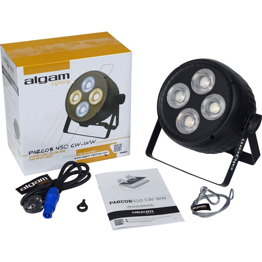 Algam Lighting PARCOB450-CW-WW Par a Led COB 4x50W con 2 Bianco caldo 2 ...