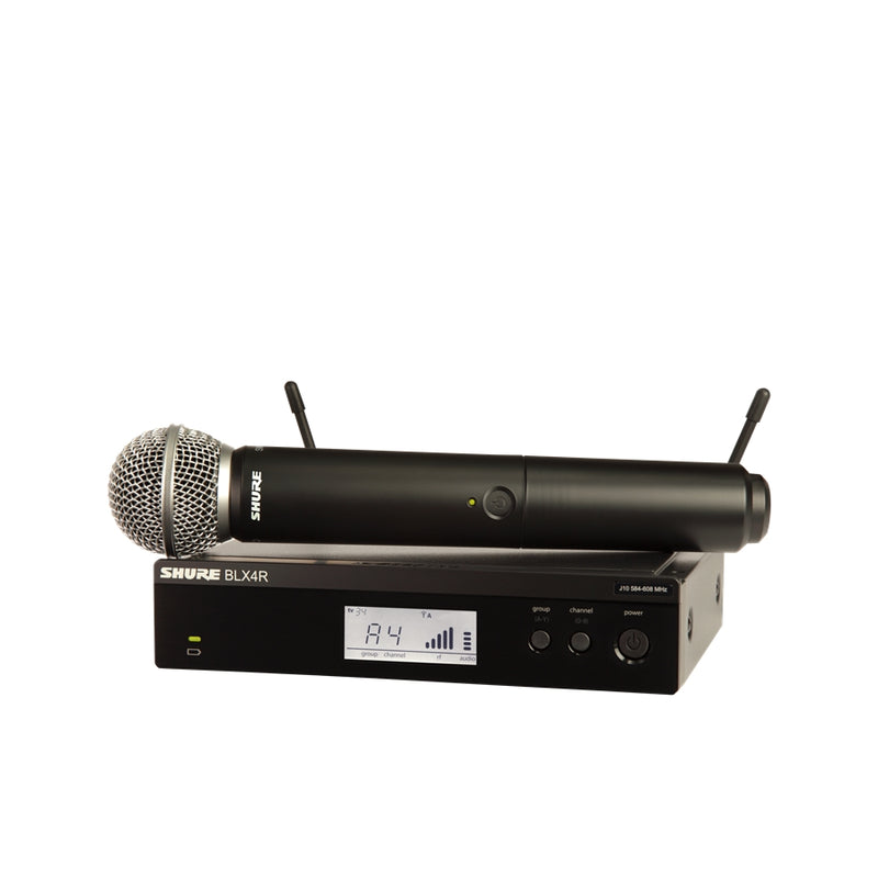 Shure BLX24 - PG58 (K14, 614-638 MHz) Microfono Palmare Wir | Bax Music - Foto 8
