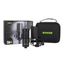 Shure SM4-K-KIT Microfono cablato Pro a condensatore per studio e home recording