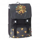 LEGO ZAINO EST NINJAGO ORO scomparto principale tasca interna laterale frontale