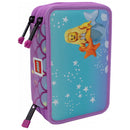LEGO ASTUCCIO 3 ZIP SIRENA Astuccio scolastico con articoli da disegno inclusi