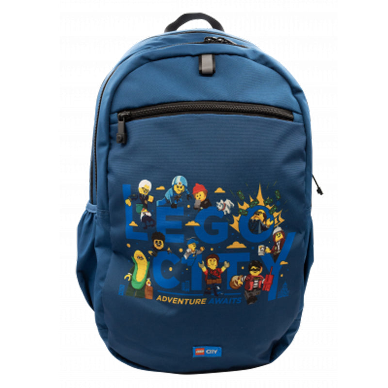 LEGO ZAINO SMU URBAN BACKPACK CITY AWAIT Zaino leggero tasca front. chiusura zip