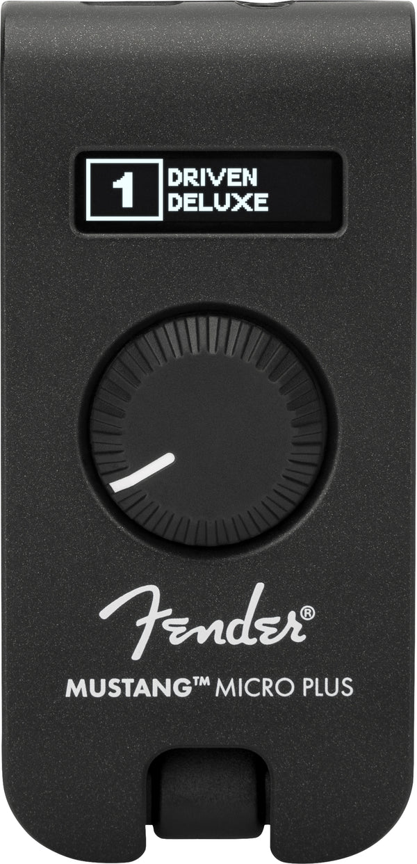 Fender Mustang Micro Plus Amp chitarra x cuffia con 25 Amp +25 effetti integrati