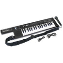 Bontempi 24 3720 Tech Keytar Tastiera musicale scolastica 37 Tasti, Nero