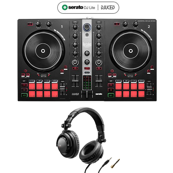 Hercules DJCONTROL INPULSE 300 MKII Controller Dj 2Deck +HDP DJ45 Cuffia Dj Pro