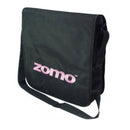 Zomo RECORDBAG STREET-1 BLACK/PINK Borsa legg. x trasp. vinile Nero/Logo Rosa