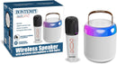 Bontempi 49 0210 Tech WIRELESS SPEAKER Cassa Speaker 80w+ Mic wireless+Efx Luci