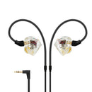 Xvive T9 IN-EAR Auricolare cablato Pro x cantanti senza microfono, Trasparente - GlobalNet Shop