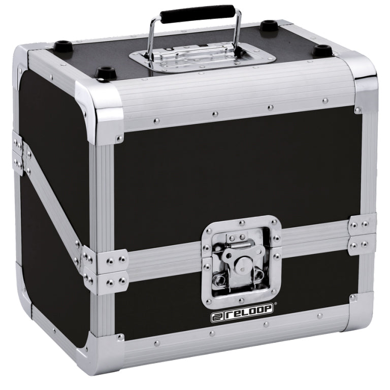 Reloop 80 RECORD CASE BLACK Valigia Pro x trasporto 80 vinili 2compart