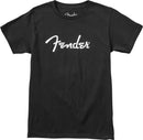 Fender Spaghetti Logo T-Shirt, Black, taglia S - GlobalNet Shop