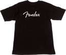 Fender Spaghetti Logo T-Shirt, Black, taglia M - GlobalNet Shop