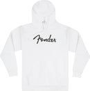 Fender Spaghetti Logo Hoodie Olympic White XL Felpa con cappuccio, Bianco - GlobalNet Shop