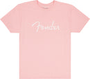 Fender Spaghetti Logo T-Shirt, Shell Pink, taglia M - GlobalNet Shop