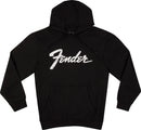 Fender Logo Date Back Hoodie Black Felpa cappuccio logo+date sul retro XL, Nero - GlobalNet Shop