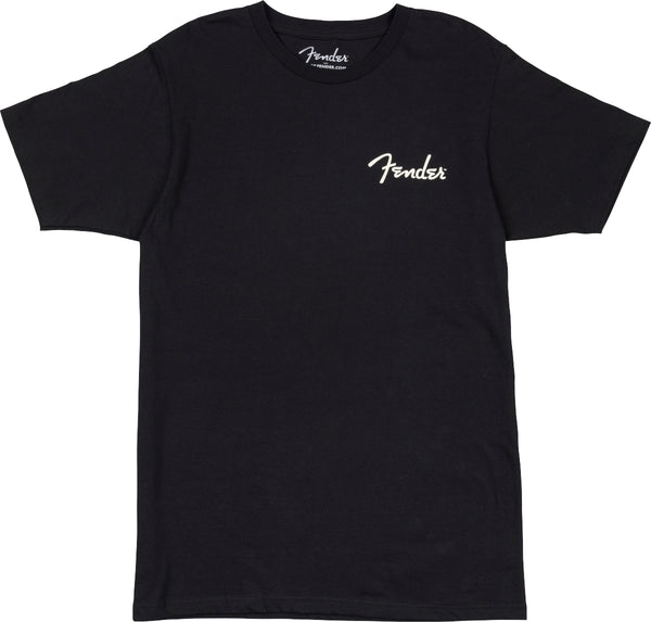 Fender T-shirt XL "Support Your Local Guitar Player" Black, Nero