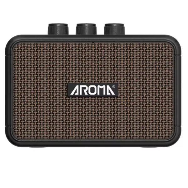 Aroma AG-04 BLACK Mini Amp. ricaricabile x chitarre elettriche da 5w + Bluetooth
