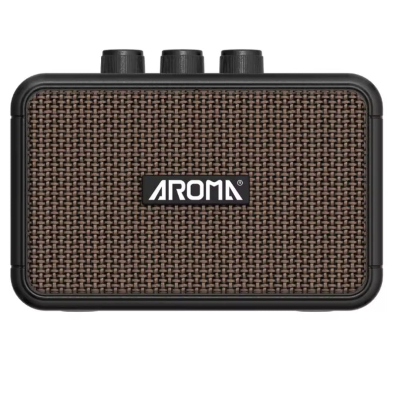 Aroma AG-04 BLACK Mini Amp. ricaricabile x chitarre elettriche da 5w + Bluetooth