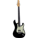 Eko AIRE V-NOS BLACK Chitarra Elettrica serie ORIGIN. V-NOS 24T pickup HSS - GlobalNet Shop
