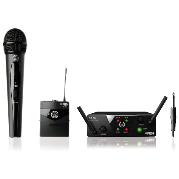 AKG WMS40 Mini2Mix Set ISM2/3 (864.375-864-850MHz) Sistema microfonico Wireless