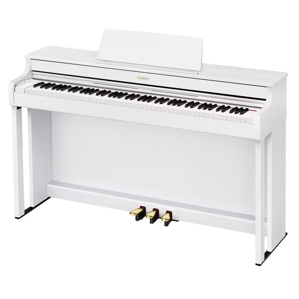 Casio AP-300 WE CELVIANO Piano Dig. 88T Scaled Hammer Act. altop. 20W+20W Bianco