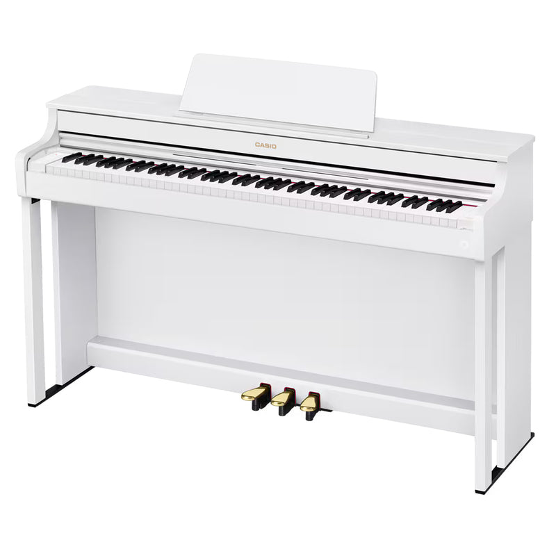 Casio AP-300 WE CELVIANO Piano Dig. 88T Scaled Hammer Act. altop. 20W+20W Bianco