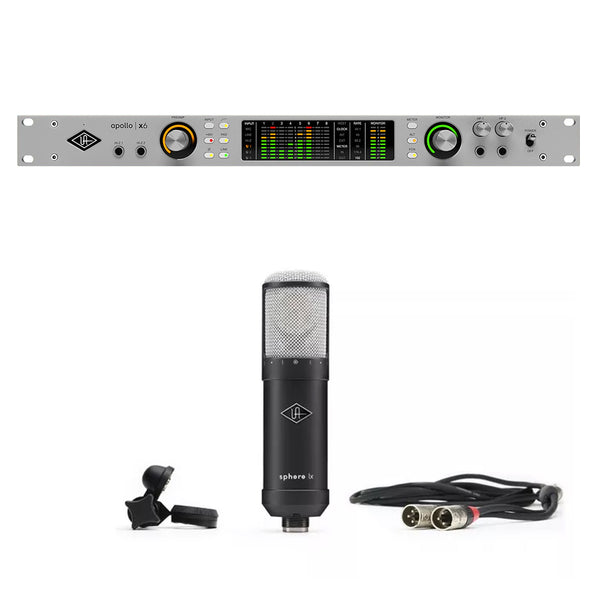 Universal Audio APOLLO X6 G2 ESS +Bundle Regalo UA Sphere LX Modeling Microphone