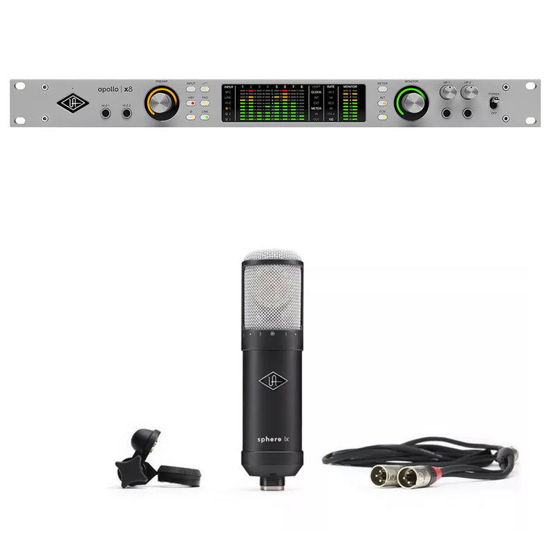 Universal Audio APOLLO X8 G2 ESS +Bundle Regalo UA Sphere LX Modeling Microphone