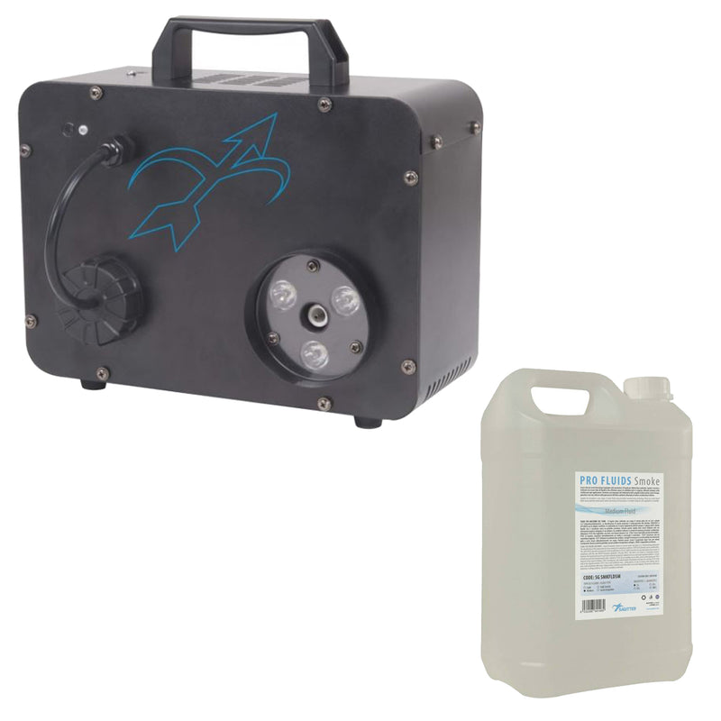Sagitter ARS900DJ COLOR SMOKE Macchina fumo da 900W + PROFLUID SMKFLD5M da 5LT