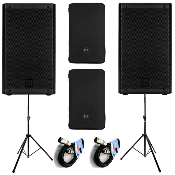 RCF ART 910-A Coppia Diffusore Attivo 10" 2100w +2Cover+FRE300KIT+ 2xBULK250LU10