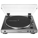 Audio-Technica AT-LP60XUSB GM Giradischi USB automatico cinghia, Gunmetal Black