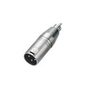 Proel AT530 Adattatore Audio presa Cannon XLR 3P Maschio a singolo RCA maschio - GlobalNet Shop