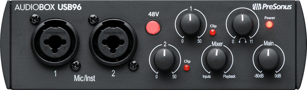 PreSonus AUDIOBOX USB 96 25thAnniv. Interf. audio USB/MIDI 2I/2O xAndr