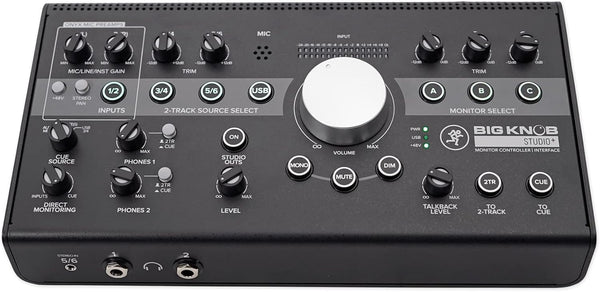 Mackie BIG KNOB STUDIO+ Controller monitor audio x live studi pro e altro ancora