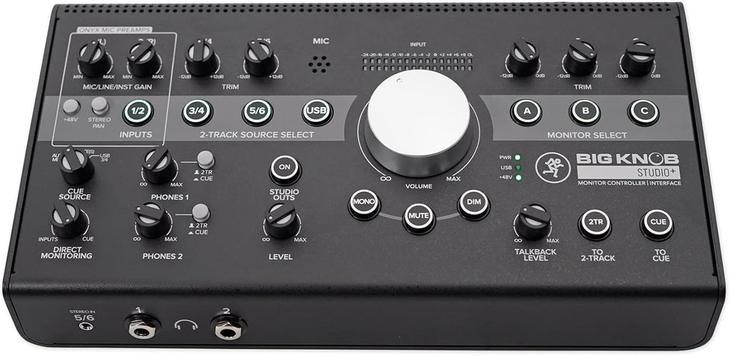 Mackie BIG KNOB STUDIO+ Controller monitor audio x live studi pro e al