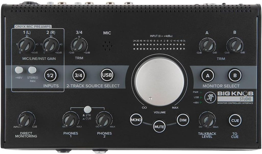 Mackie BIG KNOB STUDIO Controller Monitor Audio Pro x studio interfacc