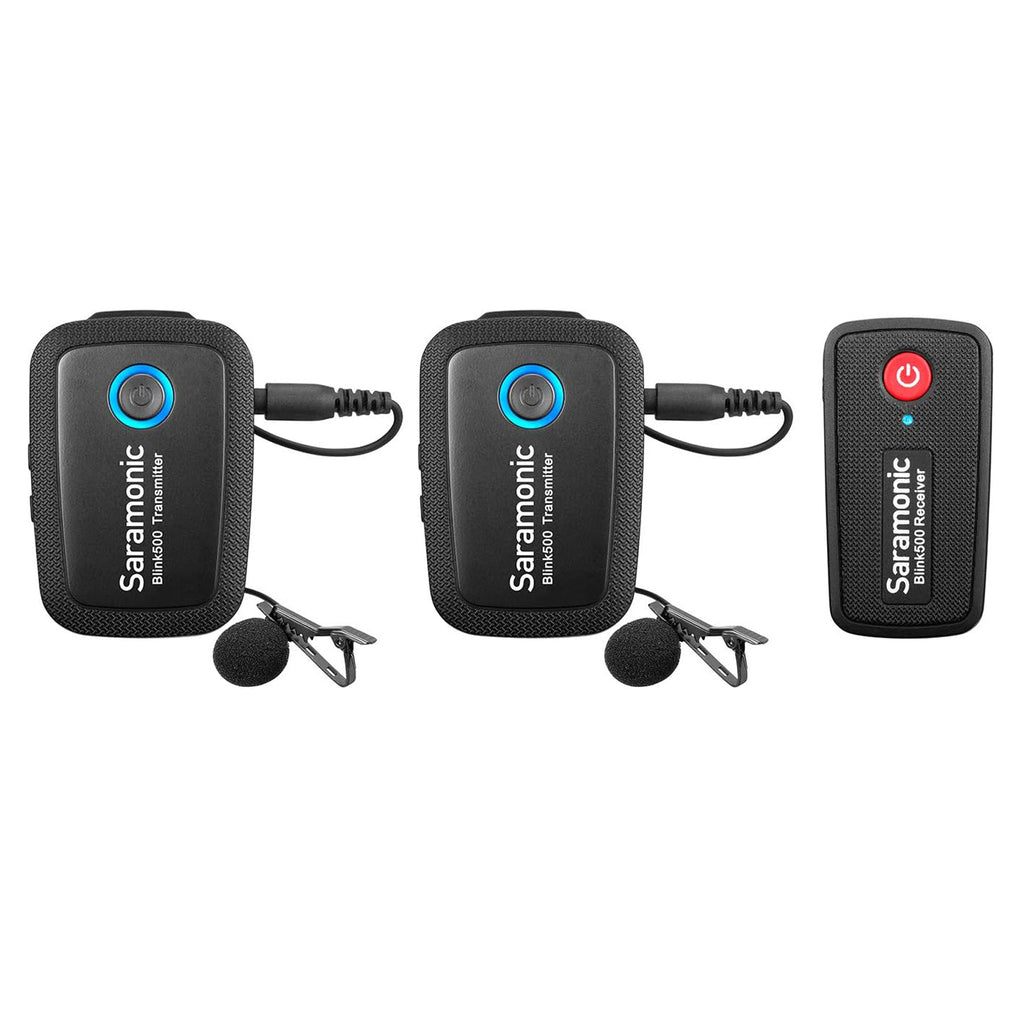 Saramonic BLINK500 B2 Sistema microfonico wireless 2mic incorpor. o mi