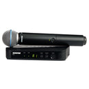 Shure BLX24E-B58-M17 Radio Microfono Palmare Professionale Wireless, Nero