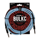 Proel BULK100CLU3BL Cavo telato jack Mono 6.3 a jack Mono 6.3 mm da 3mt Azzurro - GlobalNet Shop