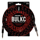 Proel BULK100CLU3BR Cavo jack Mono 6.3 a jack Mono 6.3 mm da 3mt Nero/Rosso - GlobalNet Shop