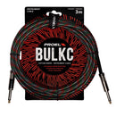 Proel BULK100CLU3SR Cavo jack M. 6.3 a jack M. 6.3mm 3mt Nero/Rosso/Verde/Grigio - GlobalNet Shop