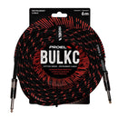 Proel BULK100CLU6BR Cavo jack Mono 6.3 a jack Mono 6.3 mm da 6mt Nero/Rosso - GlobalNet Shop