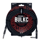 Proel BULK120CLU3LB Cavo jack Mono 6.3 a jack Mono 6.3 a angolo 3mt Nero/Azzurro - GlobalNet Shop