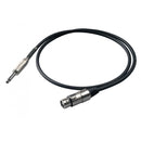 Proel BULK200LU6 Cavo sbilanciato con jack Mono 6.3mm a Cannon XLR 3P F 6mt