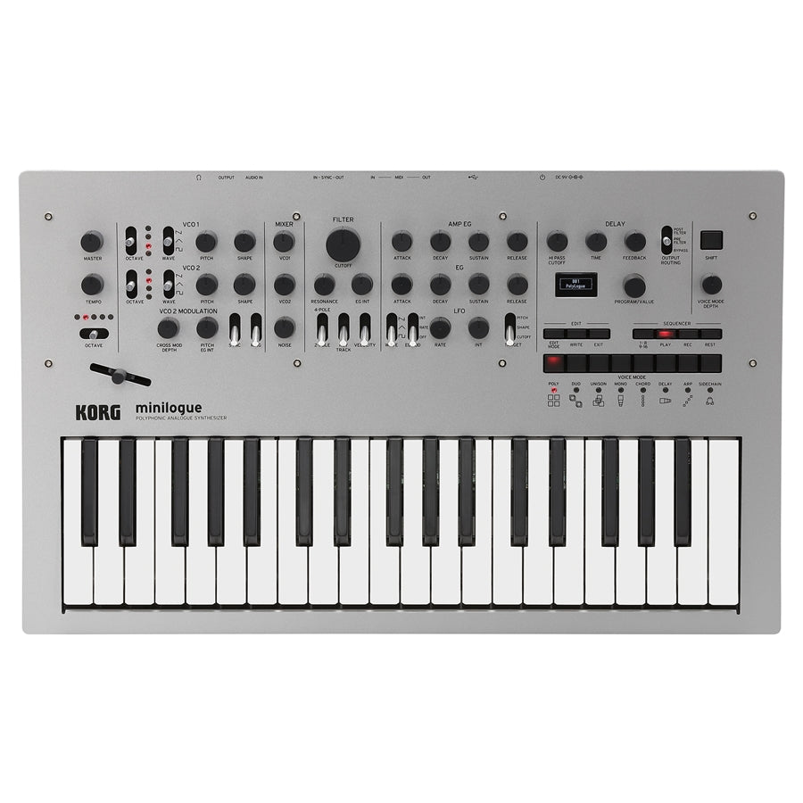 Korg MINILOGUE Sintetizzatore analogico polifonico pro a 4 voci progra